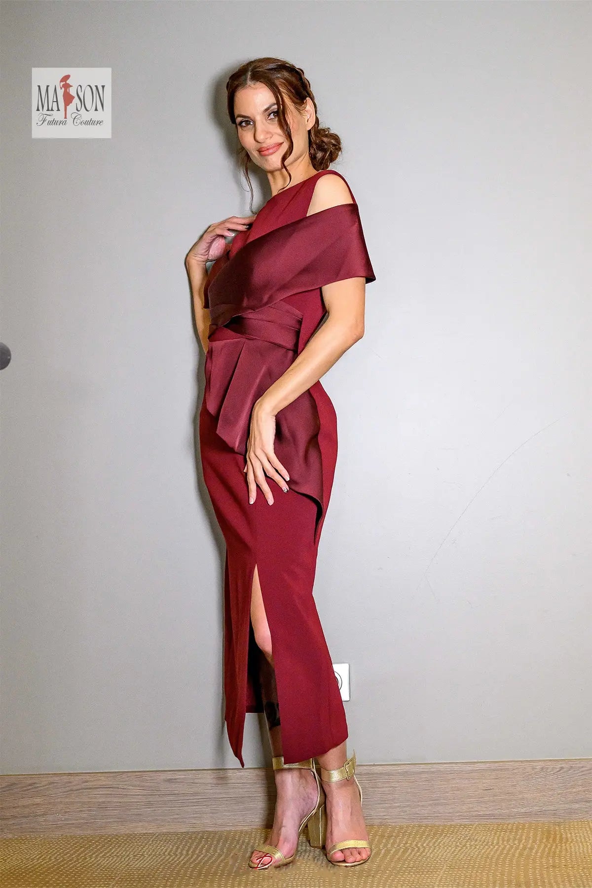 Robe de cocktail-Maribelle Futura Couture