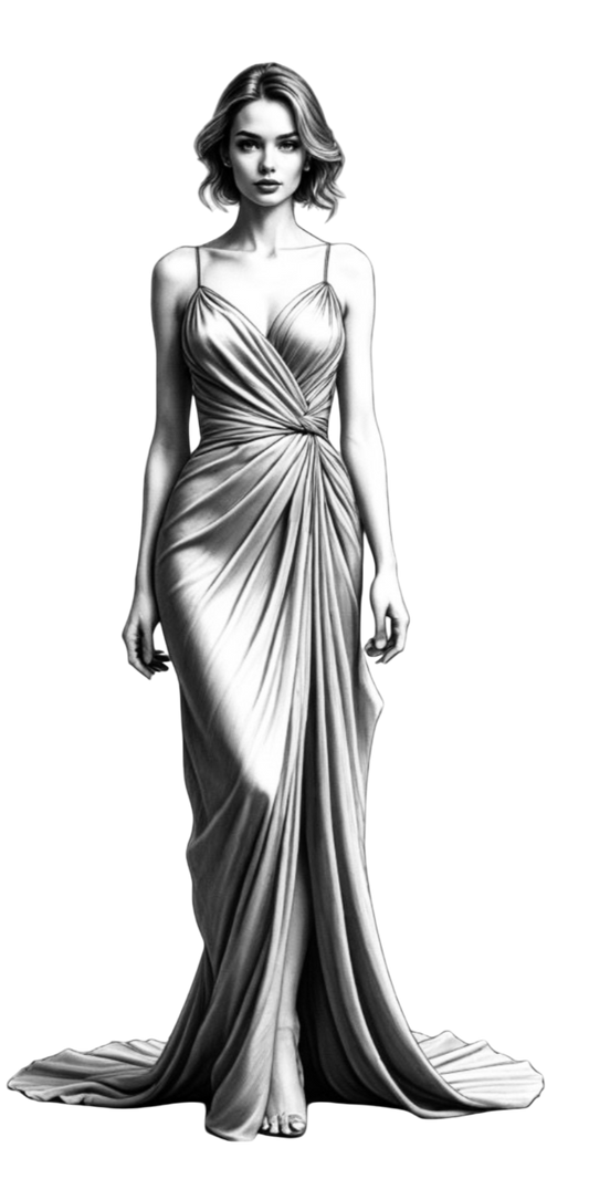 La robe sirène par Futura Couture : l’élégance sculptée sur-mesure