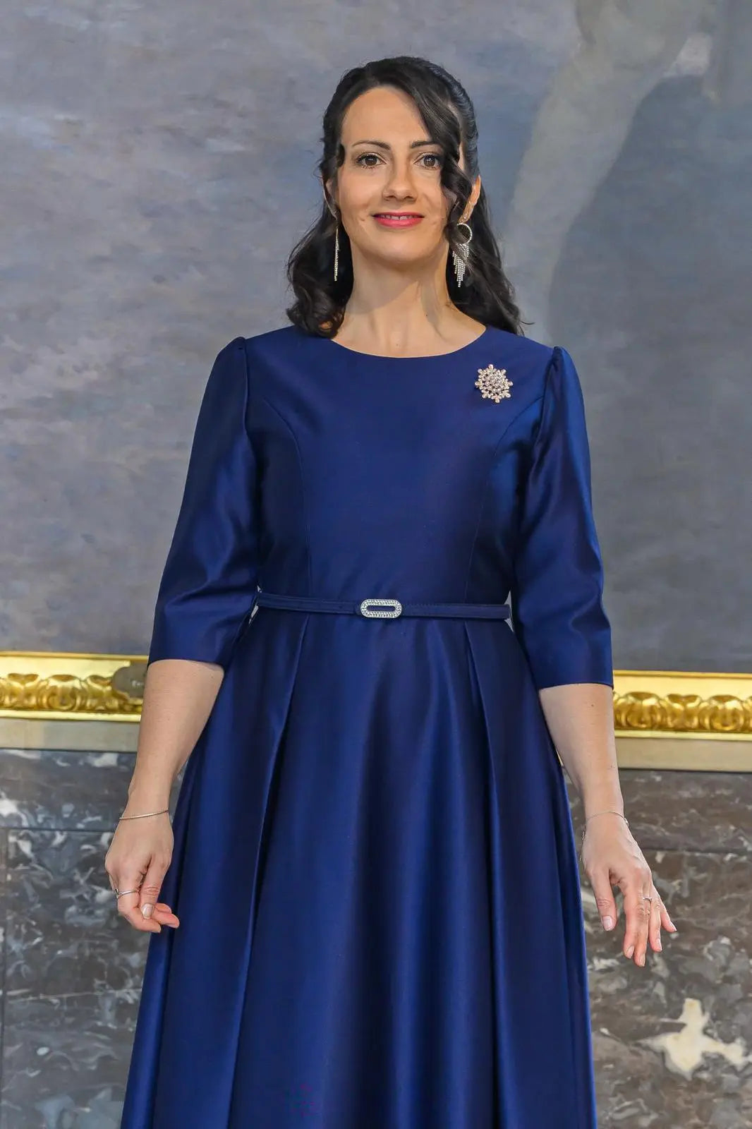 Robe à cocktail mi-longue Francine Futura Couture