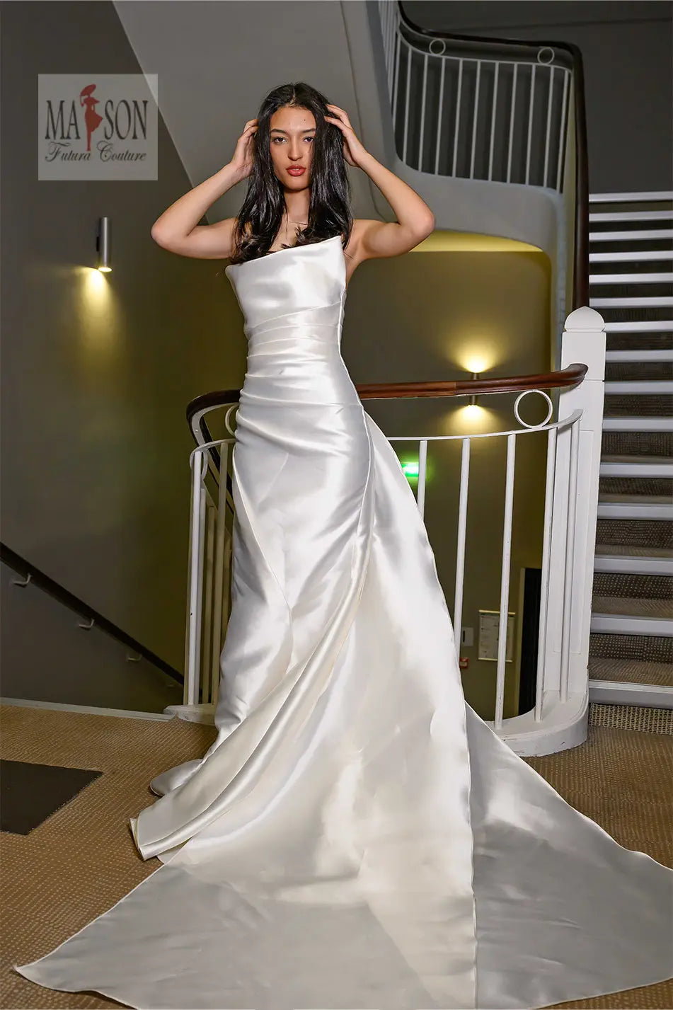 Robe de mariée longue Francesca Futura Couture