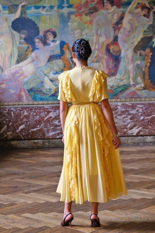 Robe d’invités longue Rosette