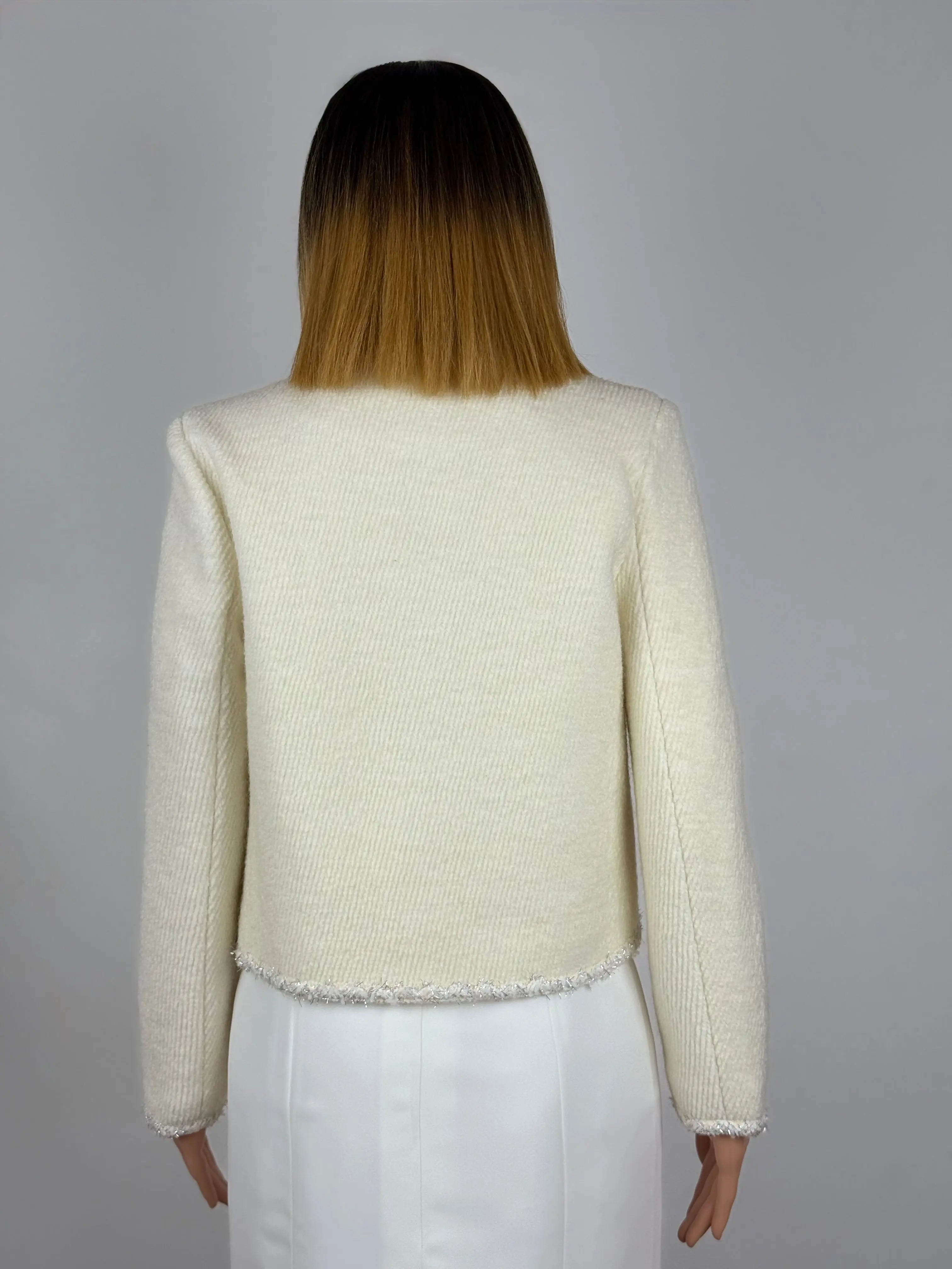 Veste droite en laine sergé,longue manches
Futura Couture Toulouse 