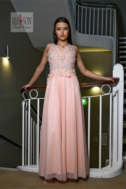 Robe à cocktail longue Sabrina Futura Couture