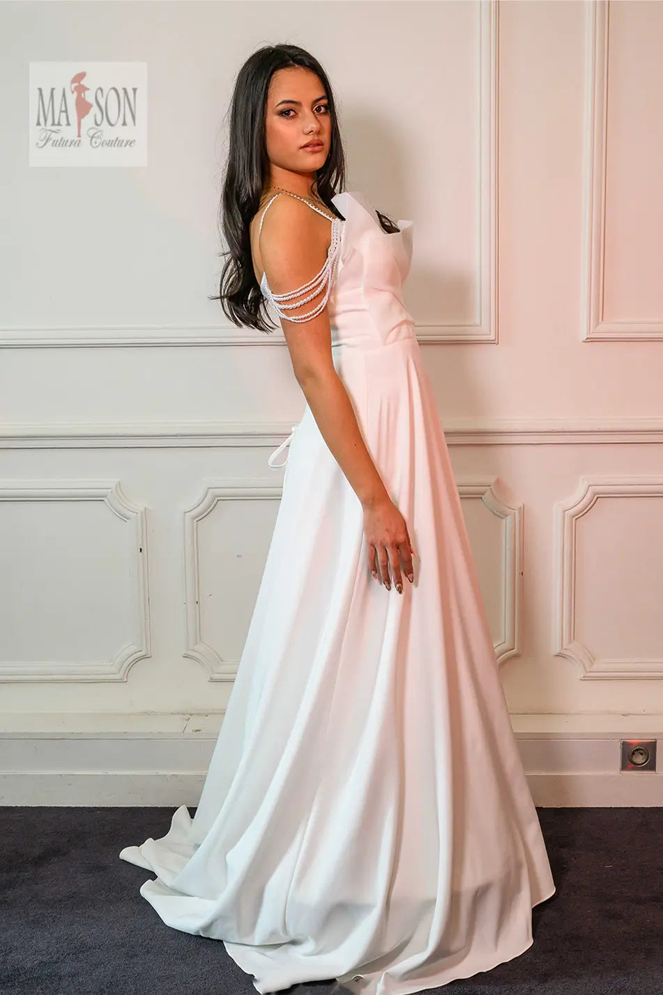 Robe de mariée longue Aurélie Futura Couture