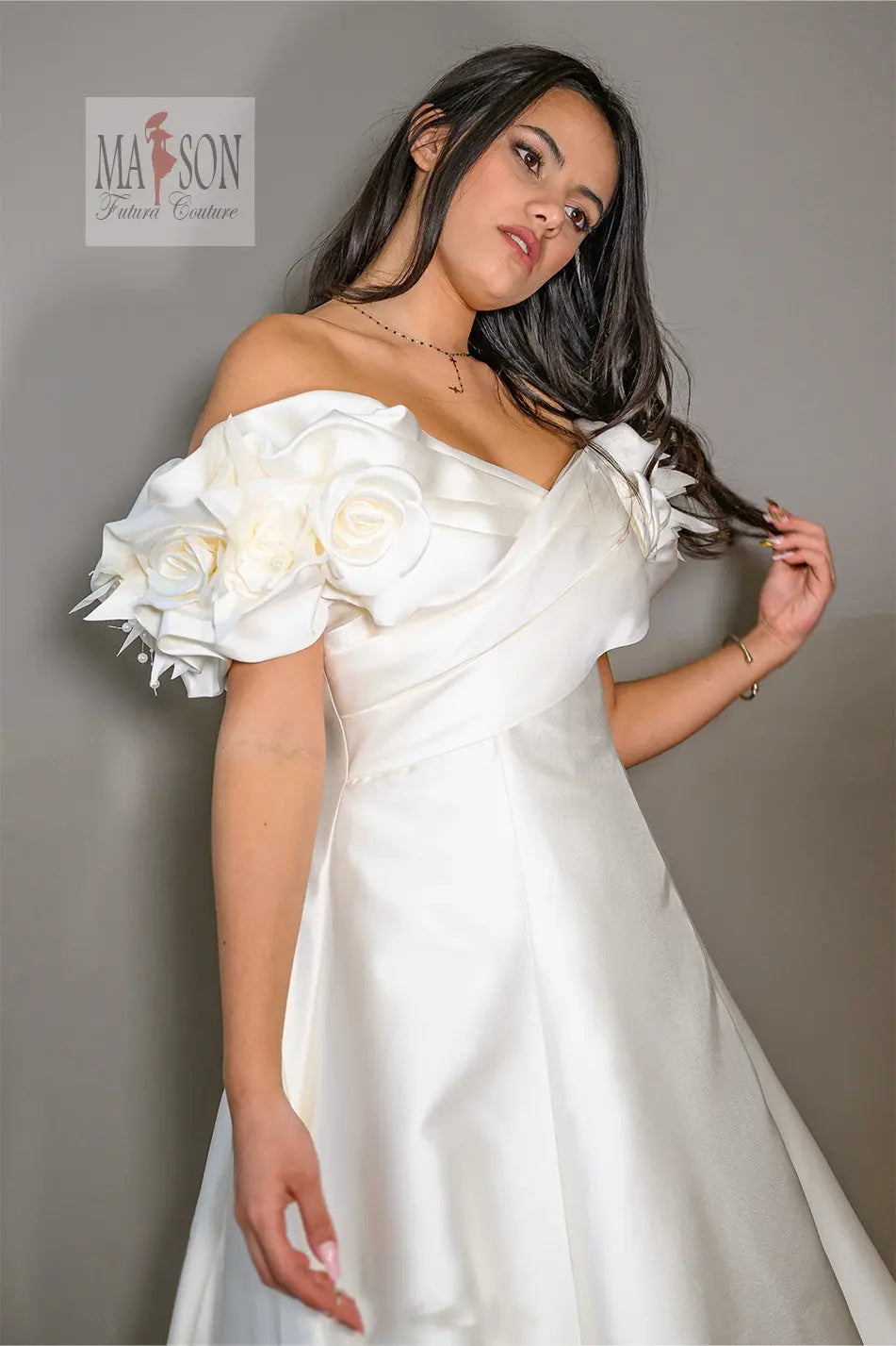 Robe de mariée longue Diva Futura Couture